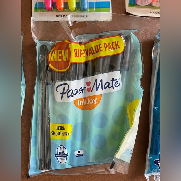 Papermate, Sharpie and Wexford NWT set of 7 pkgs! office supply pens and pencils - Picture 8 of 9